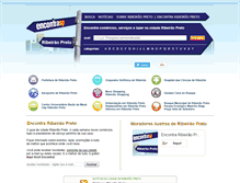 Tablet Screenshot of encontraribeiraopreto.com.br